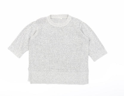 White Stuff Grey Women's Knit Jumper Size 10