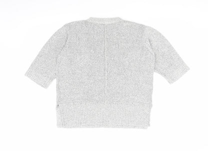 White Stuff Grey Women's Knit Jumper Size 10