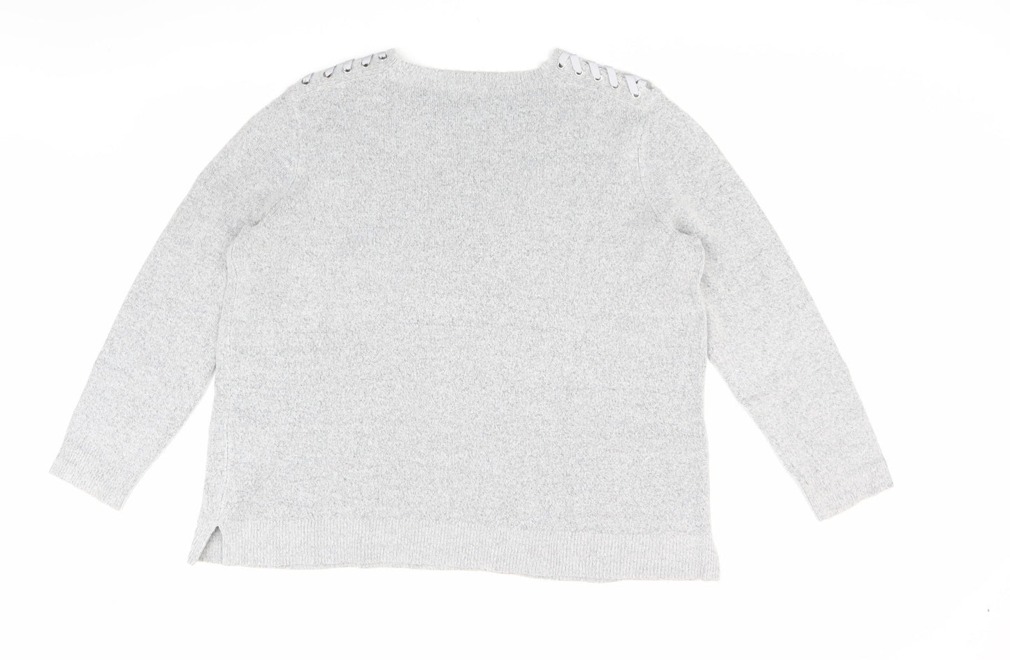 Marks and Spencer Women's Grey Jumper Size 16