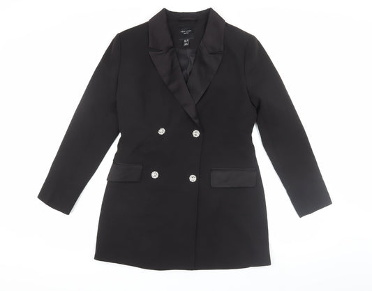 New Look Women Black Petite Jacket Dress UK Size 10