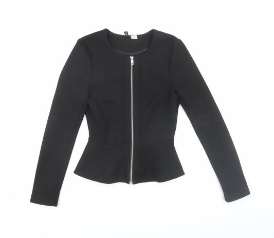 H&M Women's Black Basic Blouse Size 6 Regular