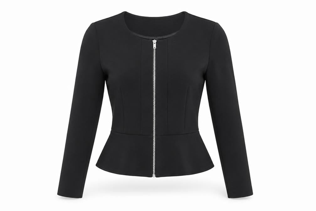 H&M Women's Black Basic Blouse Size 6 Regular