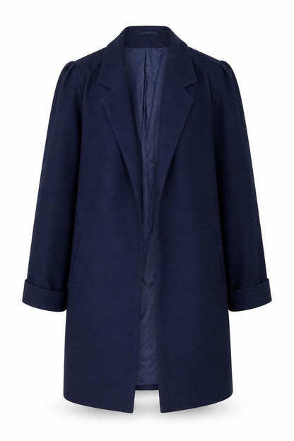 Yessica Women's Blue Long Overcoat Size 12