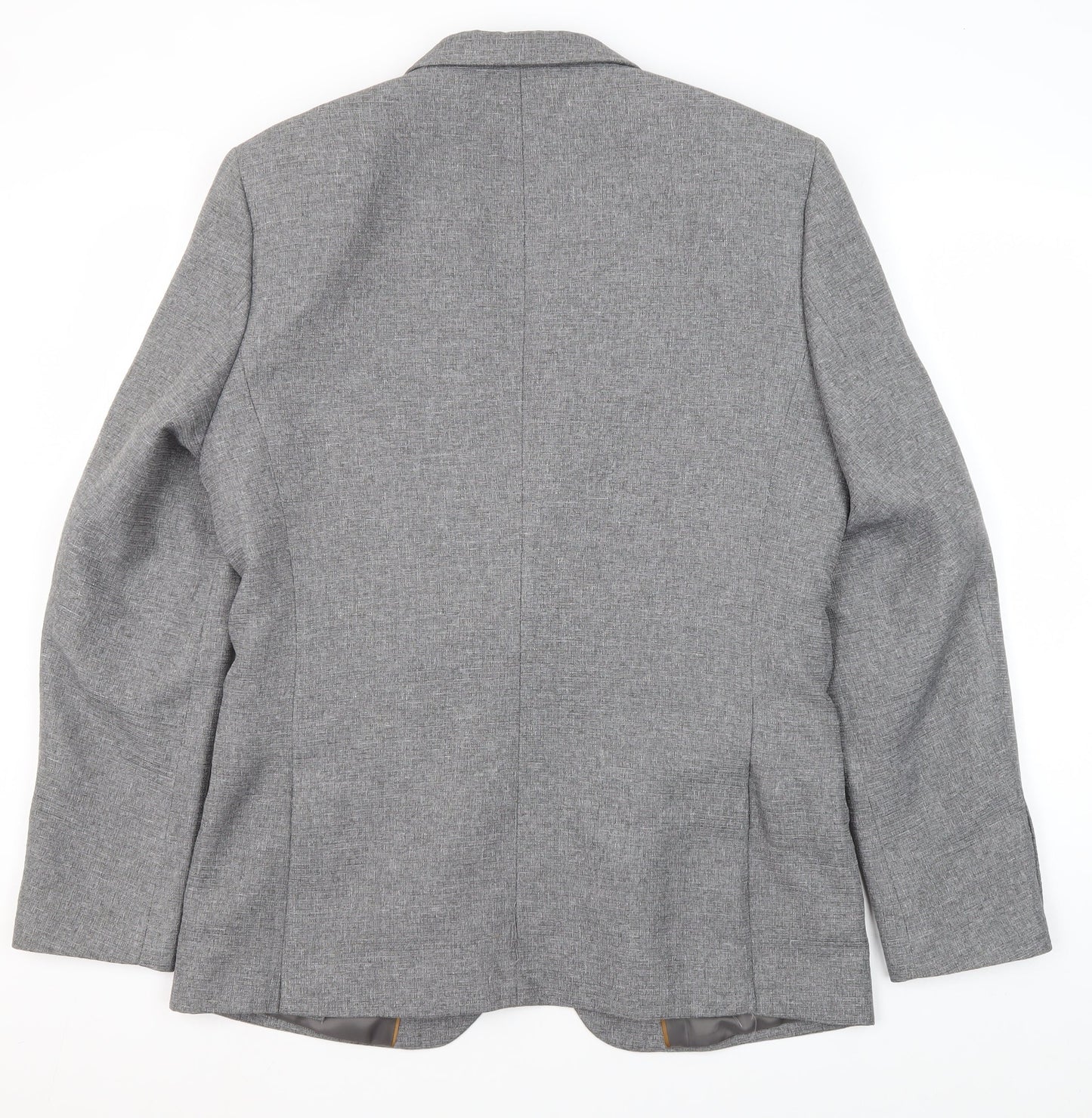 River Island Men's Grey Blazer 40 Regular