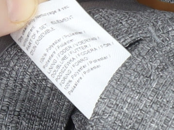 River Island Men's Grey Blazer 40 Regular