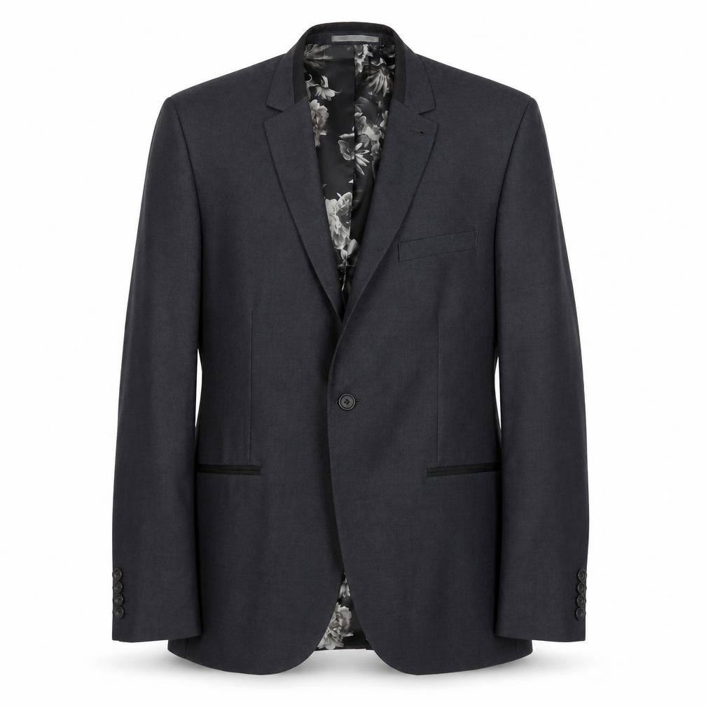 Next Men's Black Blazer, Size 42R, Regular Fit Formal