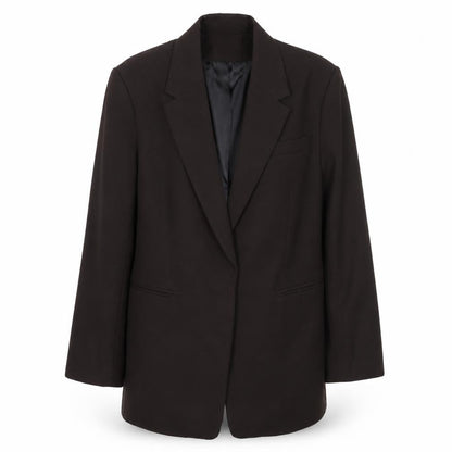 H&M Women's Black Trouser Suit Jacket Size 12