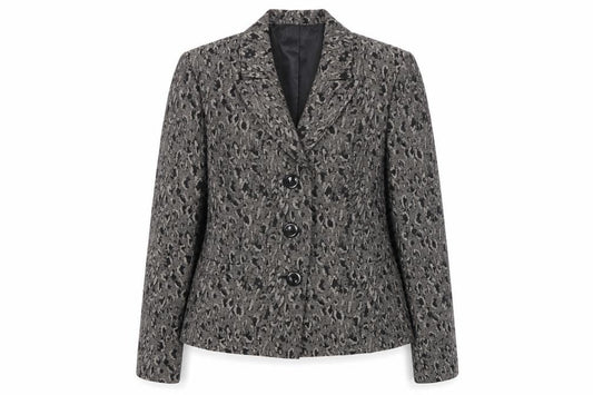 Le Suit Women's Grey Petite Suit Jacket Size 8