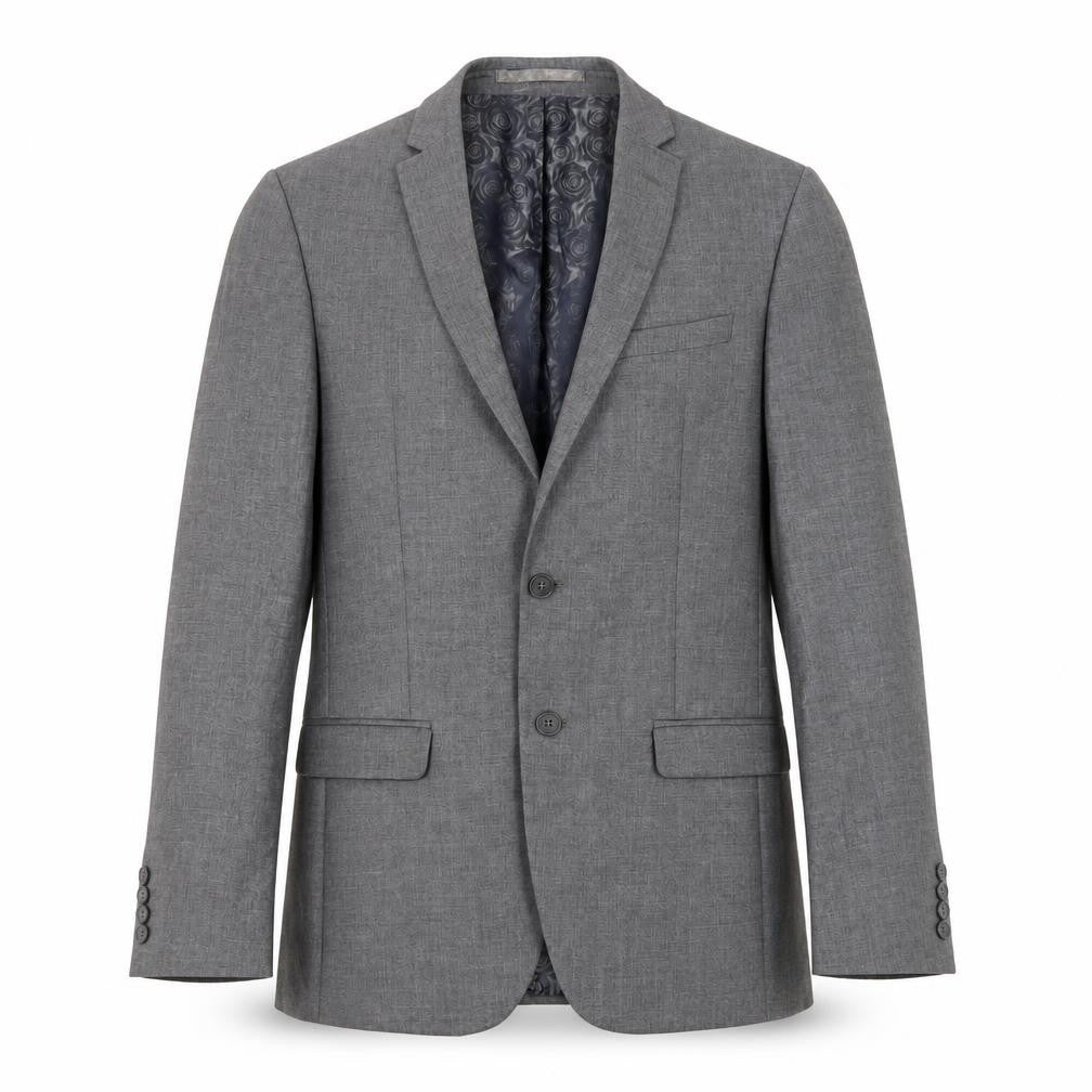 Scott & Taylor Men's Grey Slim Blazer 38R
