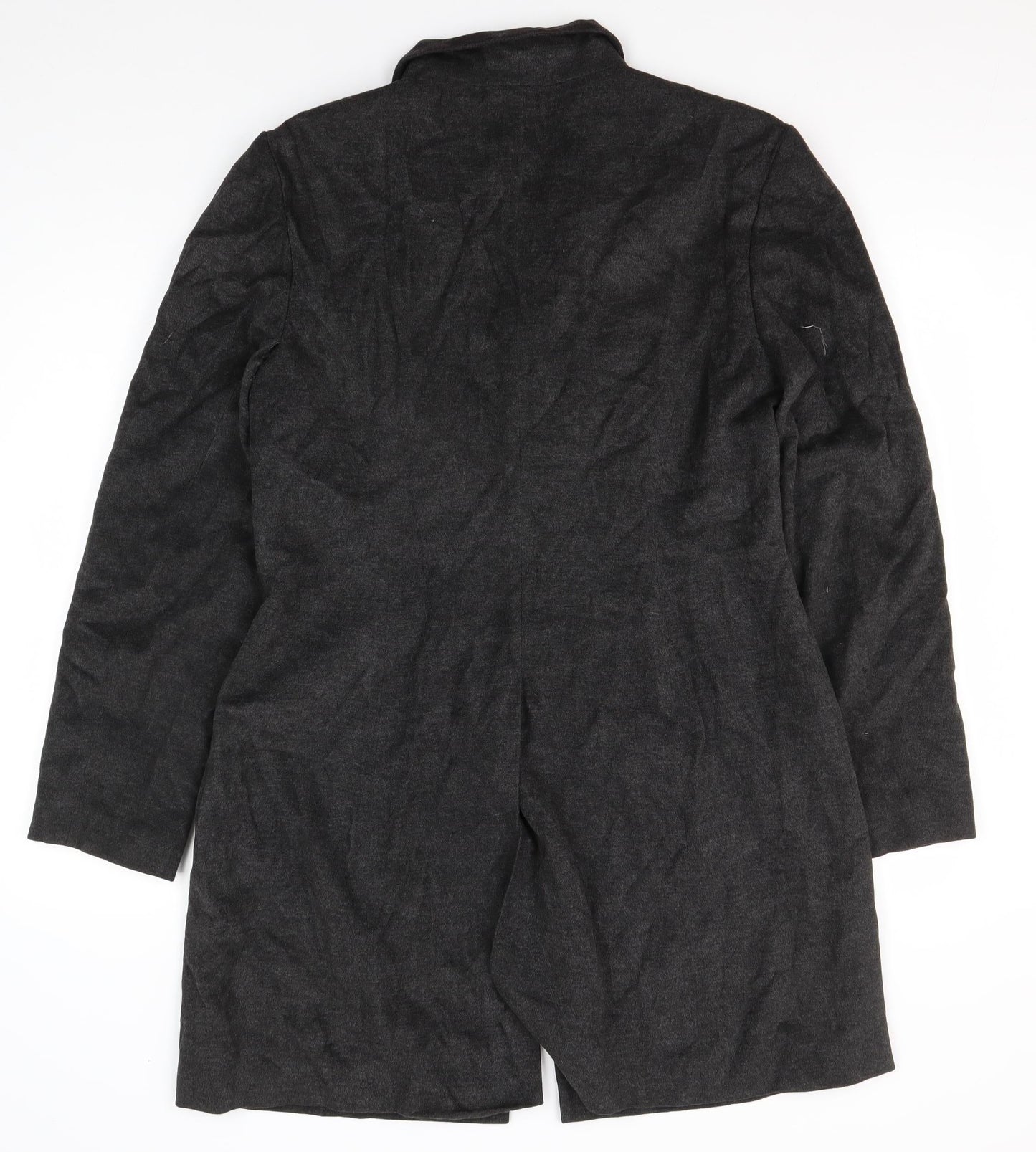 Wallis Women's Black Long Coat Size 12 Business Formal
