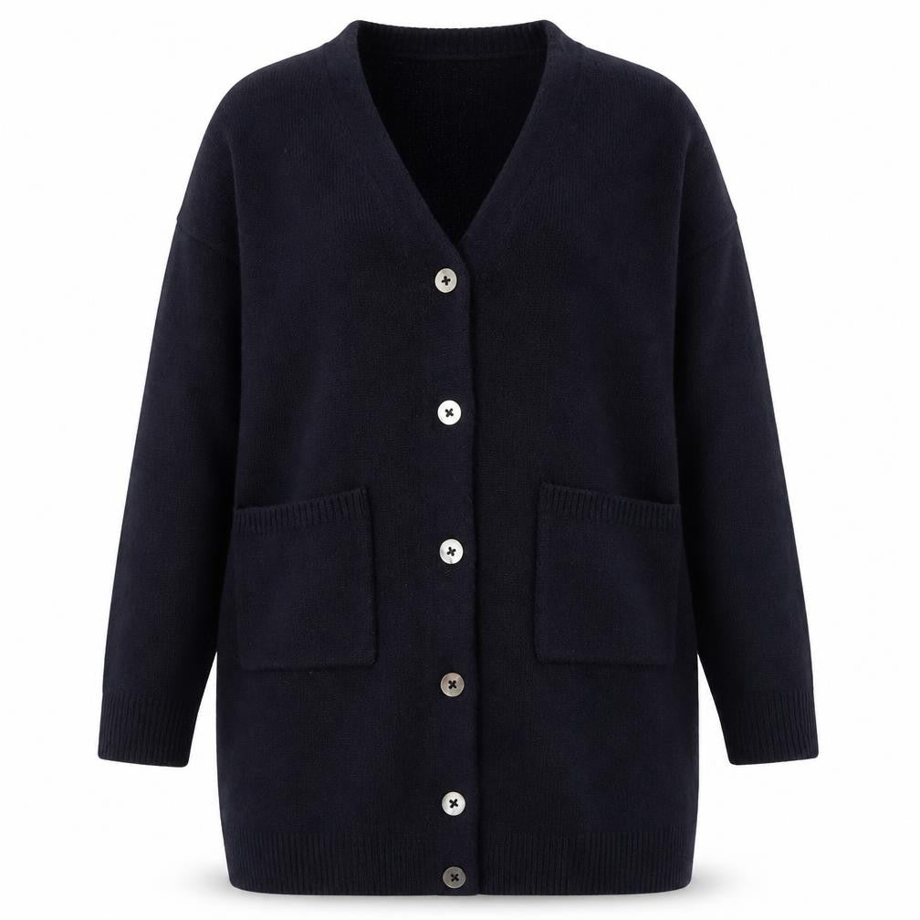 Urban Research Women's Black Cardigan, One Size