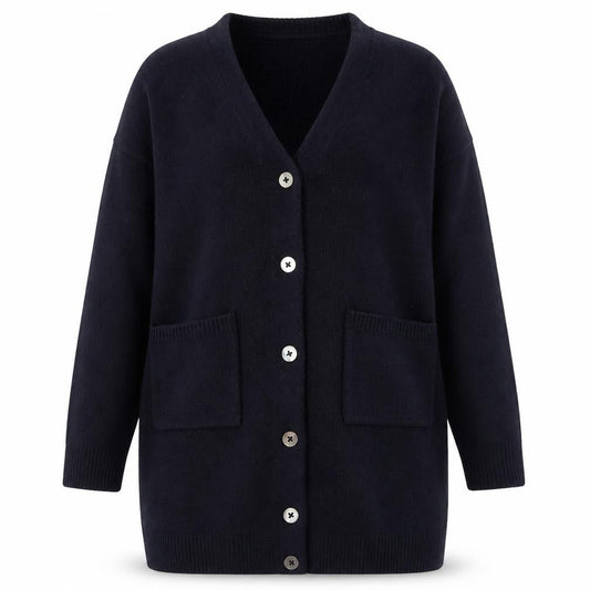 Urban Research Women's Black Cardigan, One Size