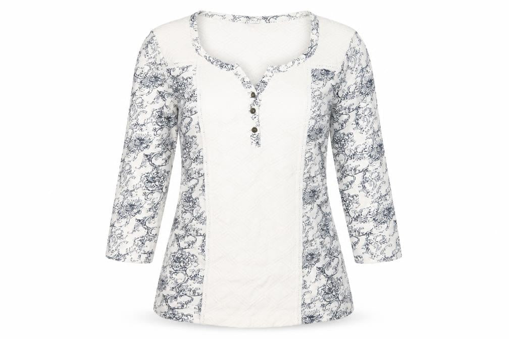 Matalan Women's White Lace Floral Blouse Size 8
