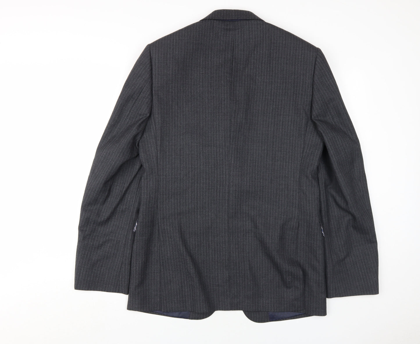 Marks and Spencer Men's Grey 38 Blazer Long Fit