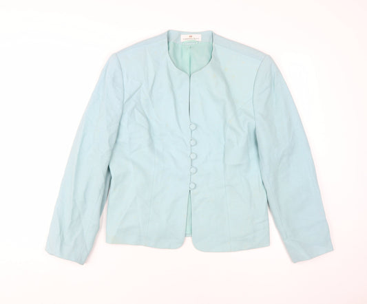 Gabriella Rossi Women's Blue Formal Jacket Size 14