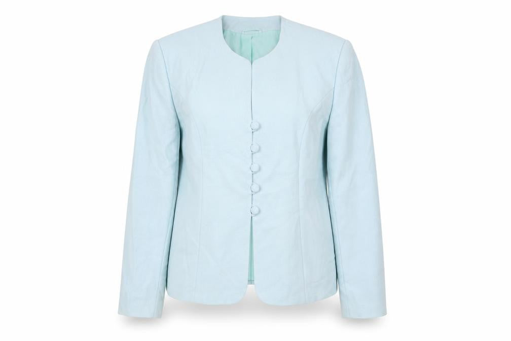 Gabriella Rossi Women's Blue Formal Jacket Size 14