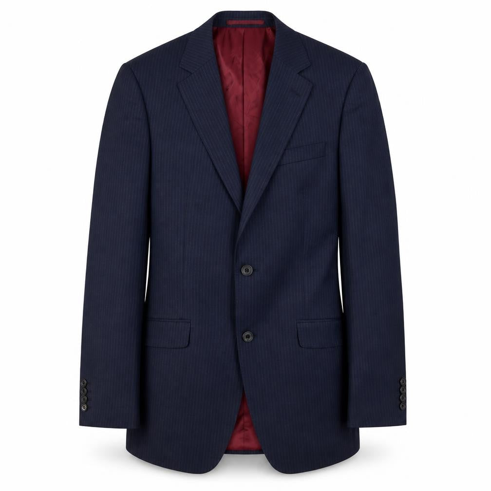 Marks & Spencer Men's Blue 38 Extra Long Wool Blazer