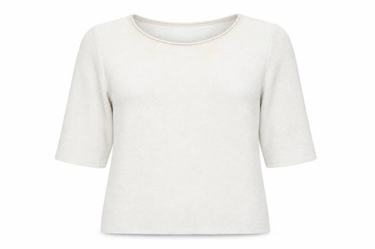 Olsen Women's White Pullover Jumper Size 18 Round Neck
