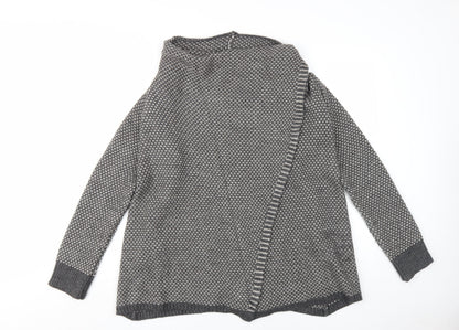 JoJo Maman Bébé Women's Grey Knit Pullover Jumper S