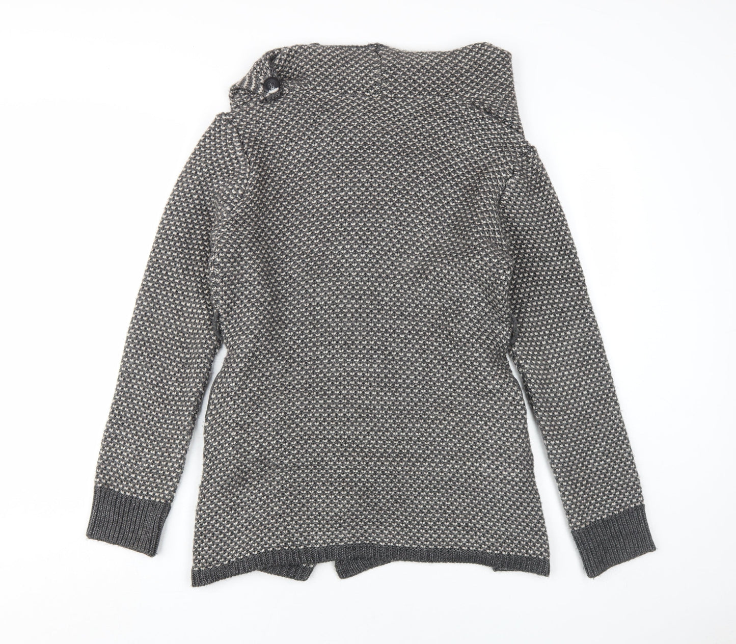 JoJo Maman Bébé Women's Grey Knit Pullover Jumper S