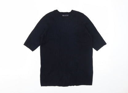 Marks & Spencer Women's Black Cable-Knit Pullover