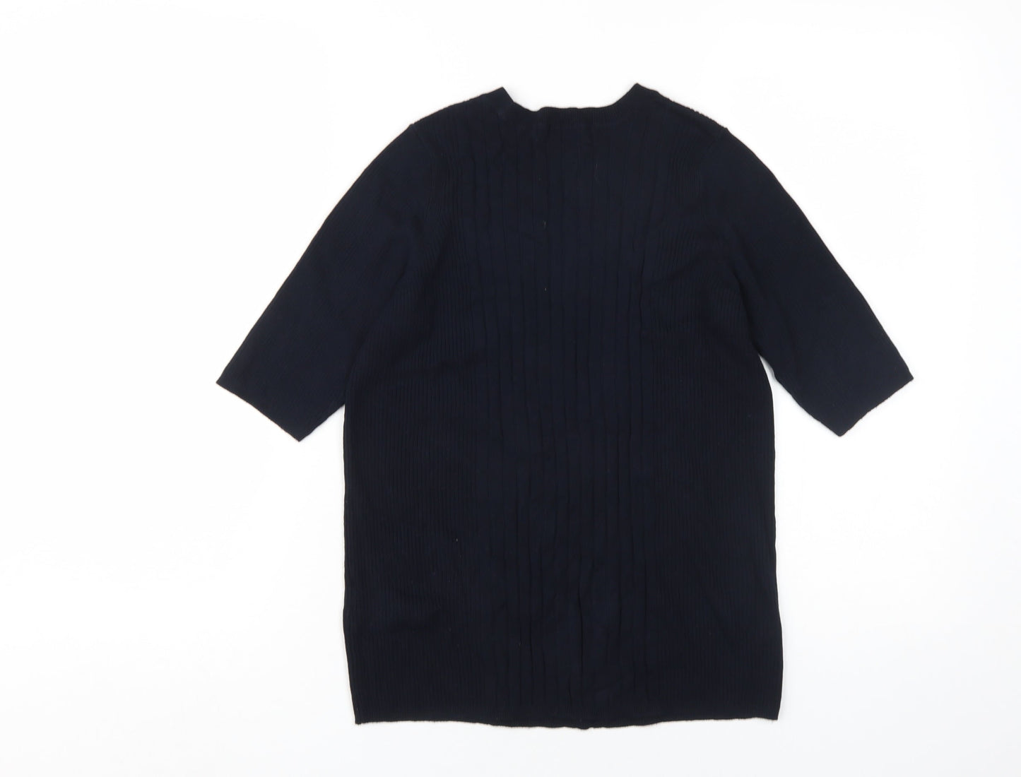 Marks and Spencer Women's Black Cable-Knit Pullover