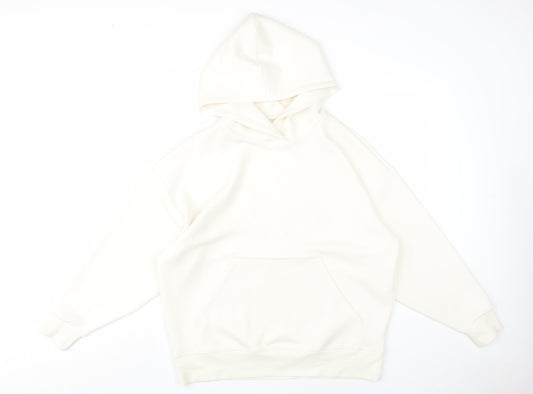 Marks and Spencer Ivory Pullover Hoodie Women's Size 10