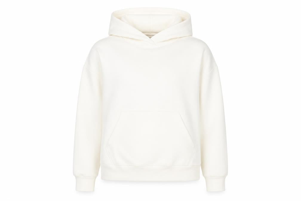 Marks & Spencer Ivory Pullover Hoodie Women's Size 10