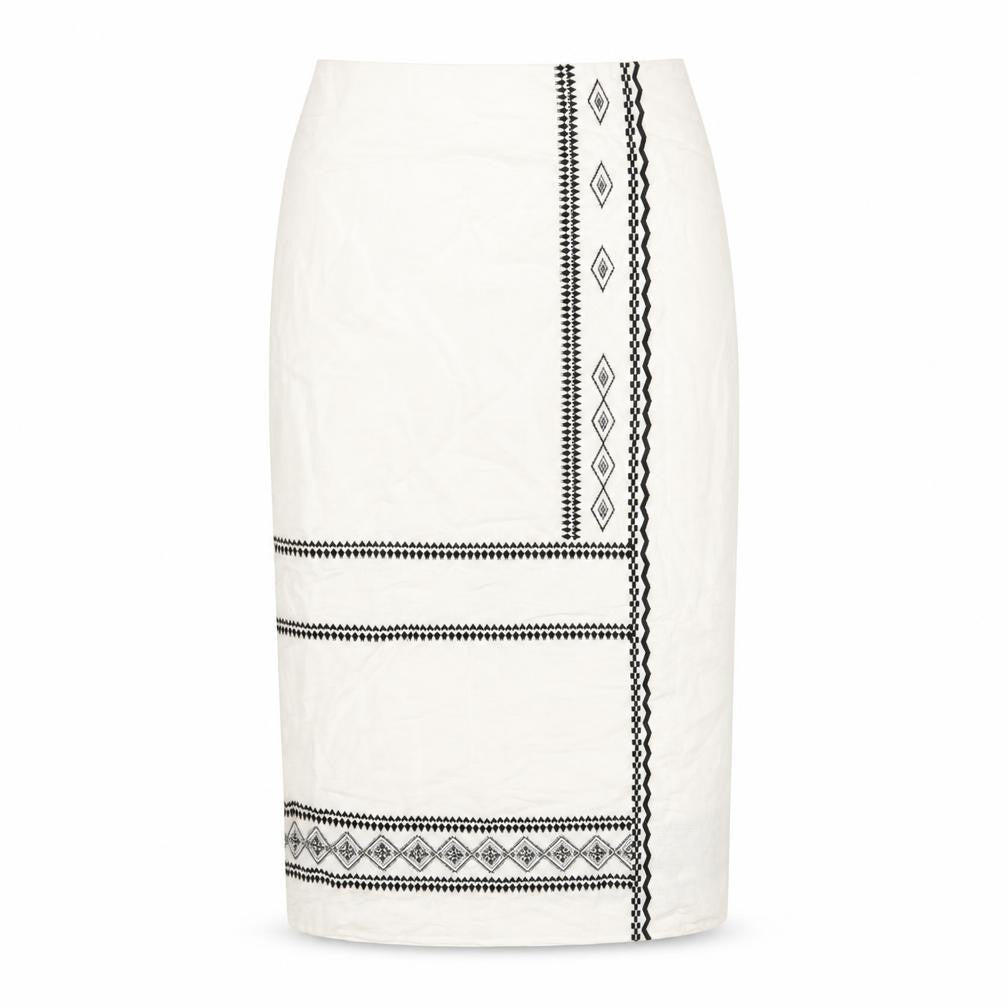 Marks & Spencer Women’s Ivory Pencil Skirt