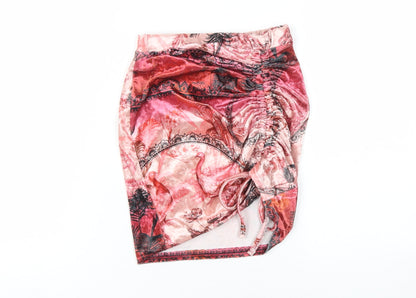 PRETTYLITTLETHING Women's Multicoloured Floral Skirt