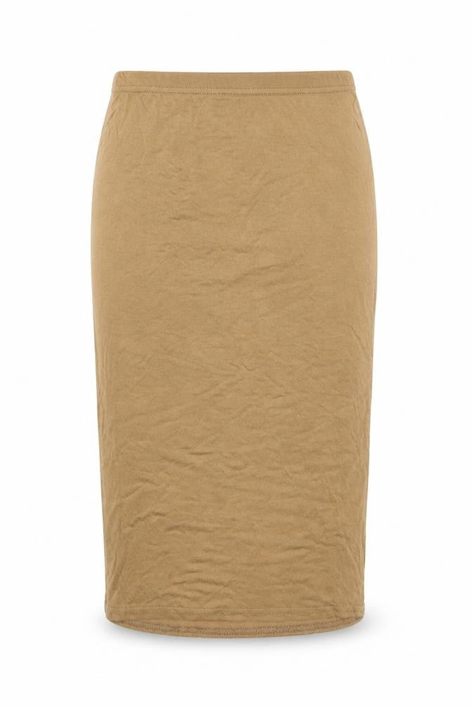 PrettyLittleThing Women's Brown Midi Pencil Skirt