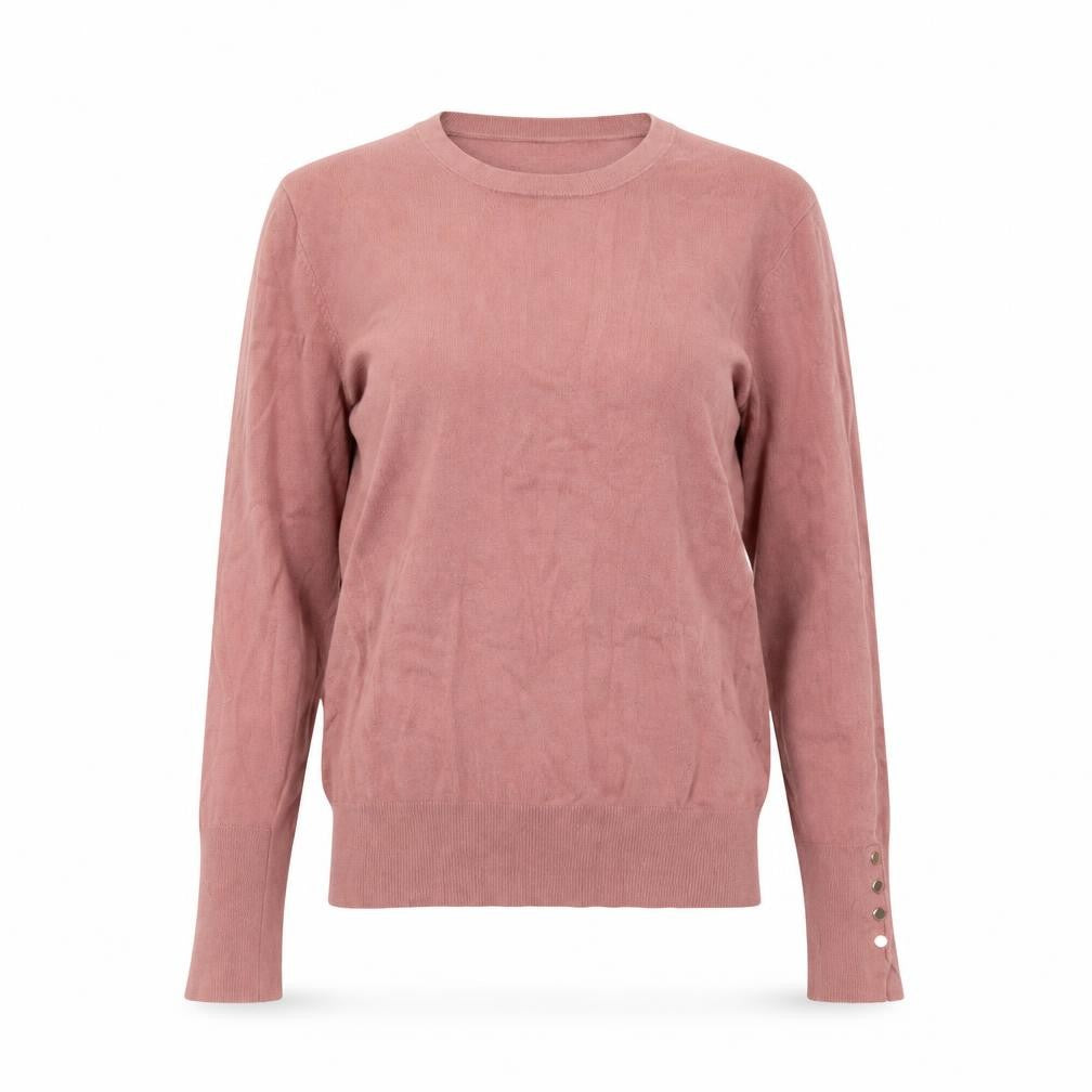 Zara Women Pink Pullover Jumper, Size M, Casual Knit