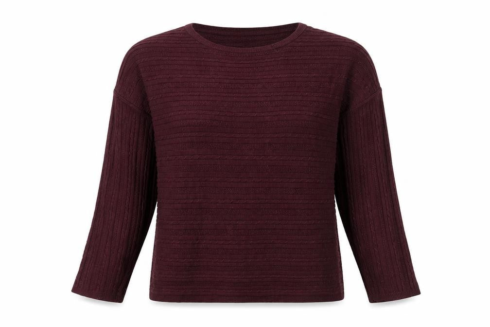 LLOYD'S Women's Red Pullover Jumper, Size L, Crew Neck