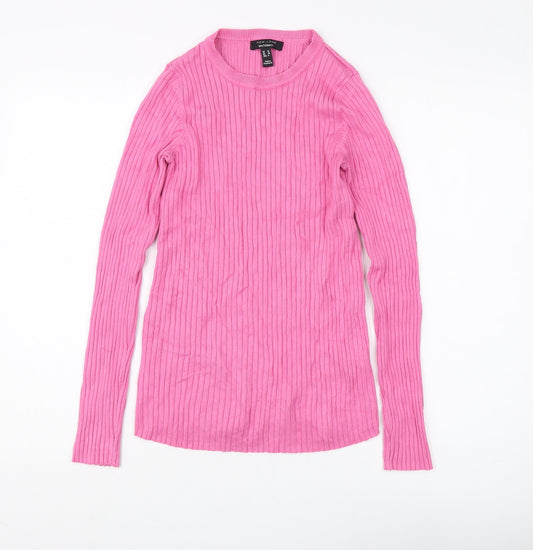 New Look Women's Pink Maternity Pullover Jumper