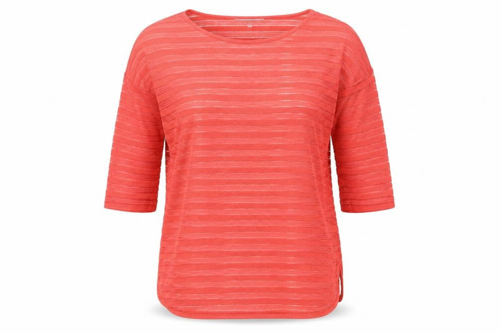 Next Women's Red Striped T-Shirt Size 12