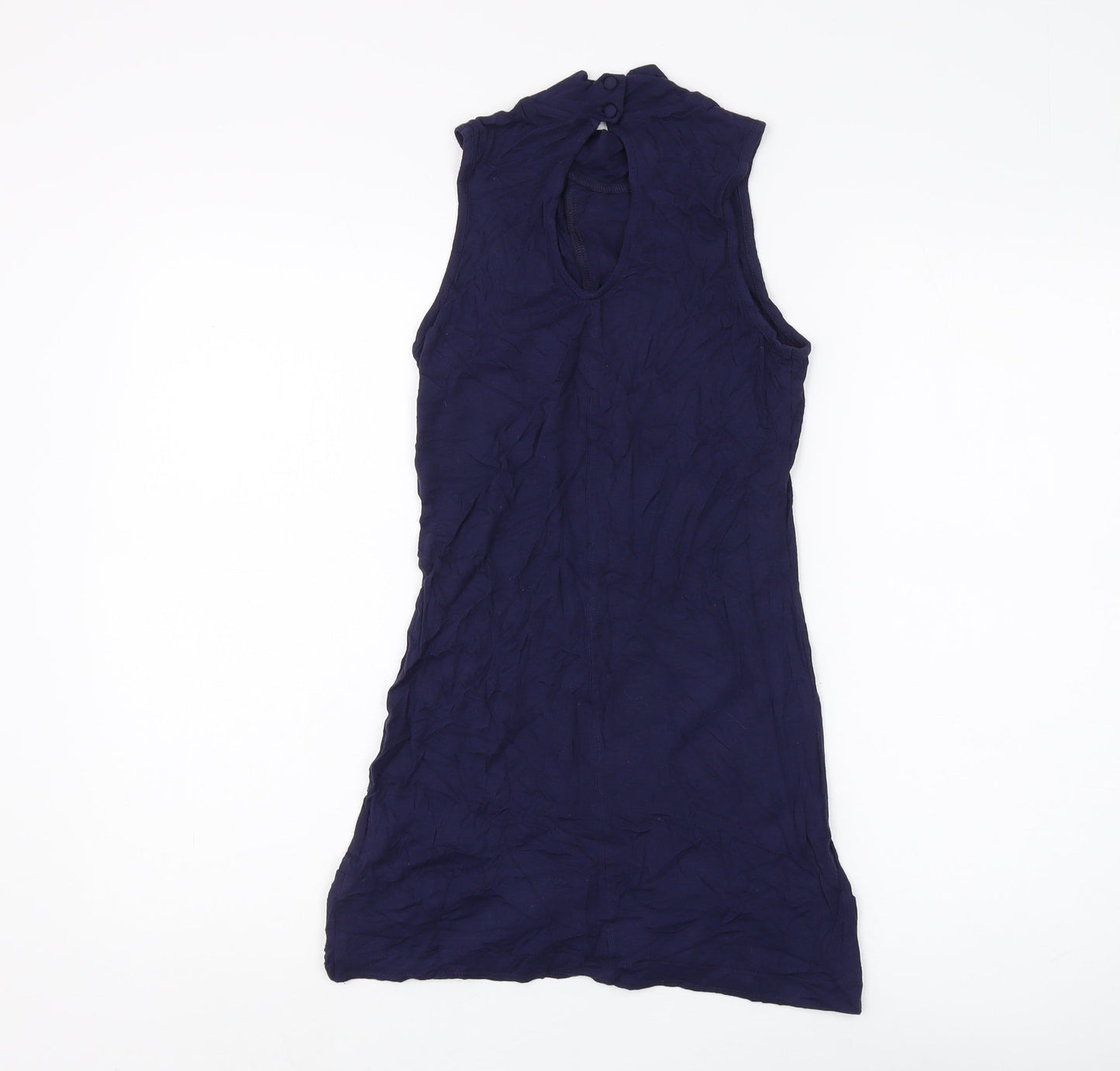 Next Women's Blue Sequin High Neck Tank Size 10