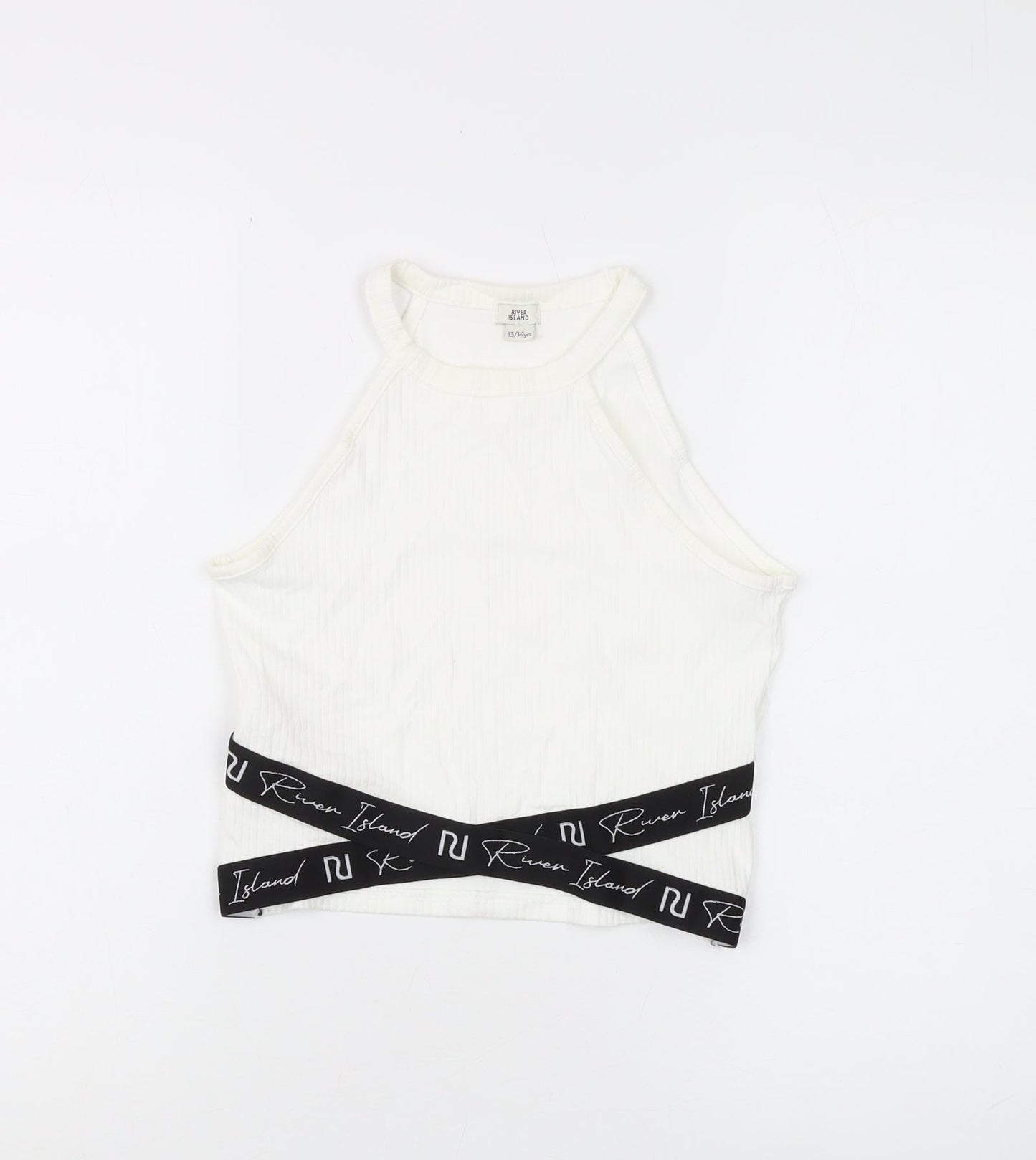 River Island Clothing Bundle - 5 Pack Preloved Girls T-Shirts, Tops & Shirts