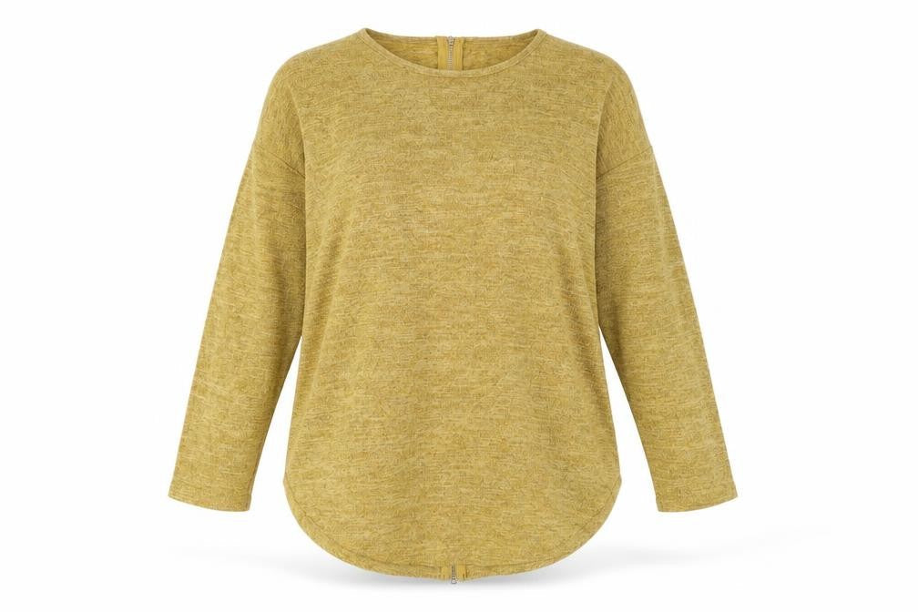 OCD London Women's Yellow Full Zip Jumper L