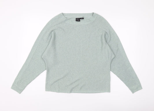 Editor's Cut Women's Green M Pullover Knit Jumper