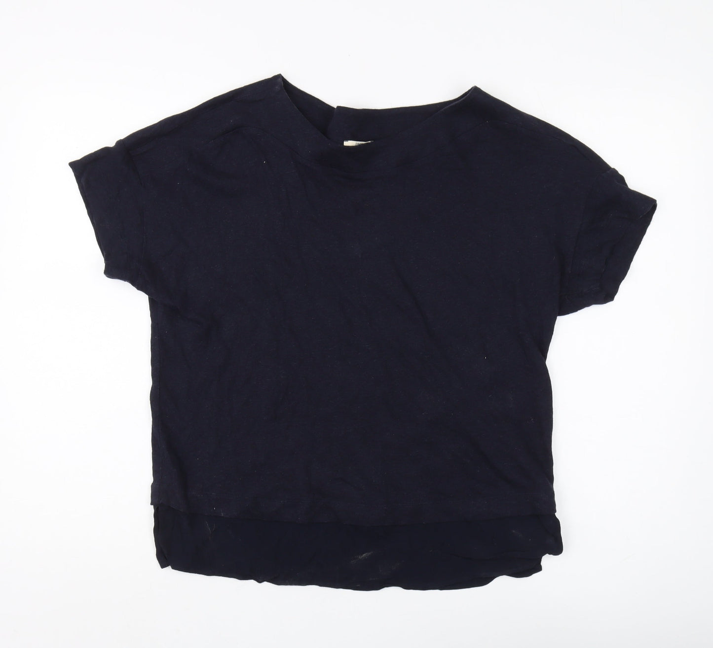 Esprit Women's Black L Basic Cotton T-Shirt