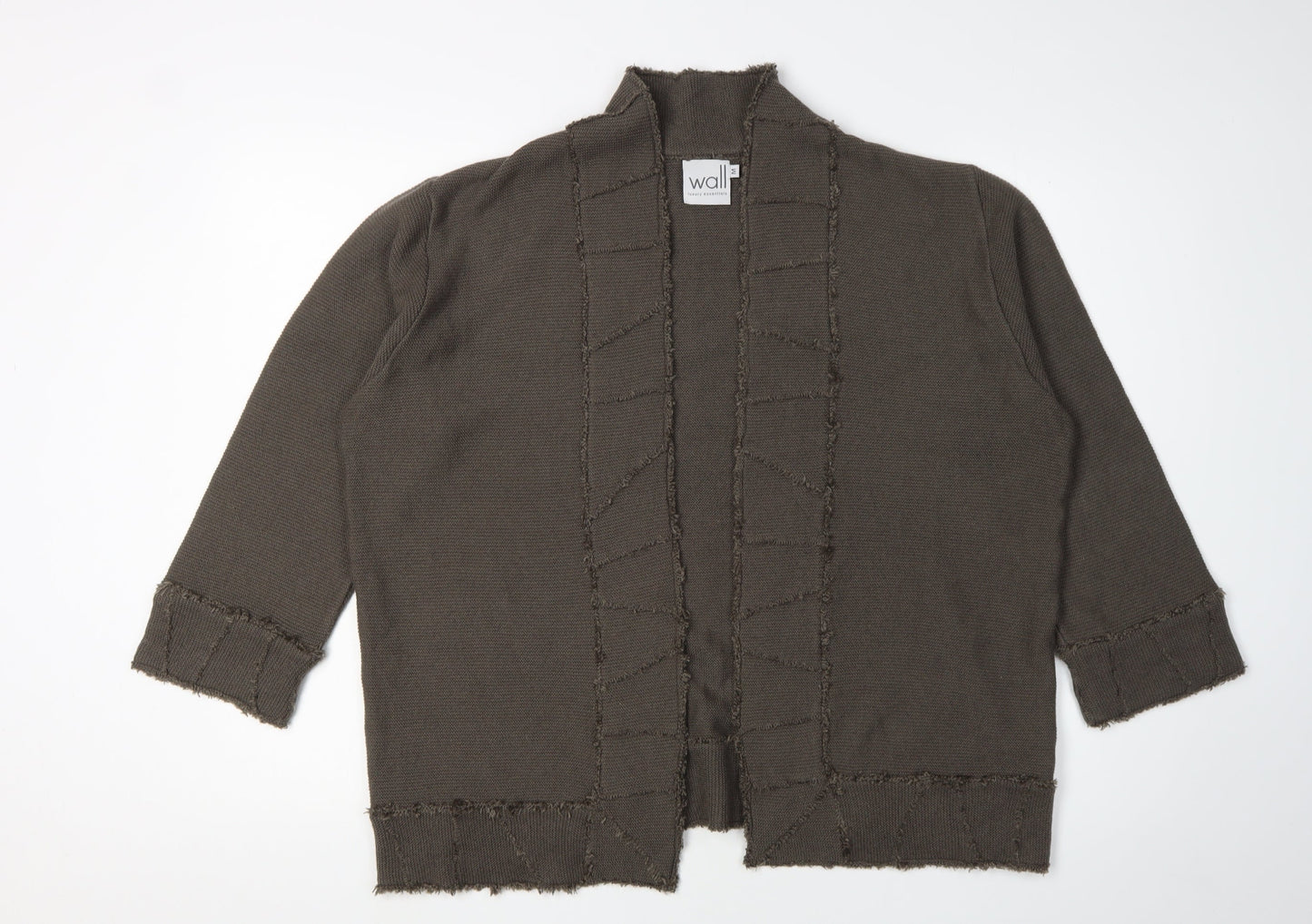 Wall Women's Brown Cardigan M Alpaca Blend