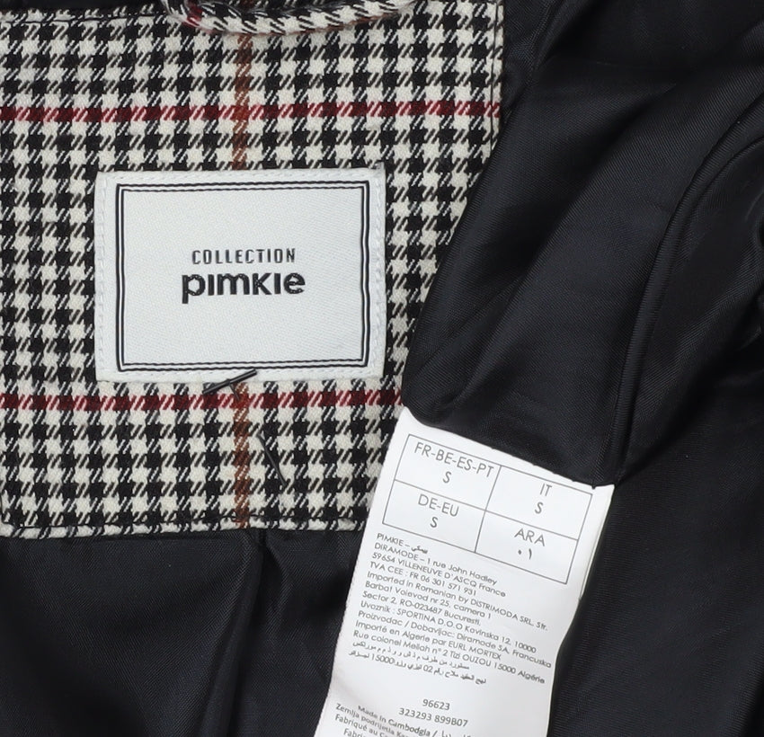 Pimkie Women's Multicoloured Blazer Houndstooth S