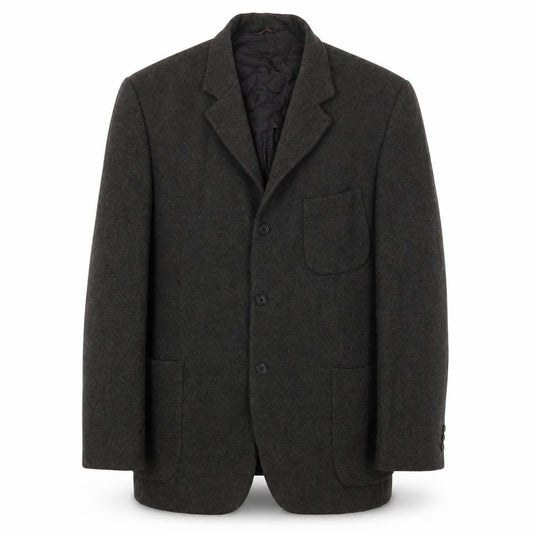 Cerruti 1881 Men's Grey Regular Fit Blazer Size 50