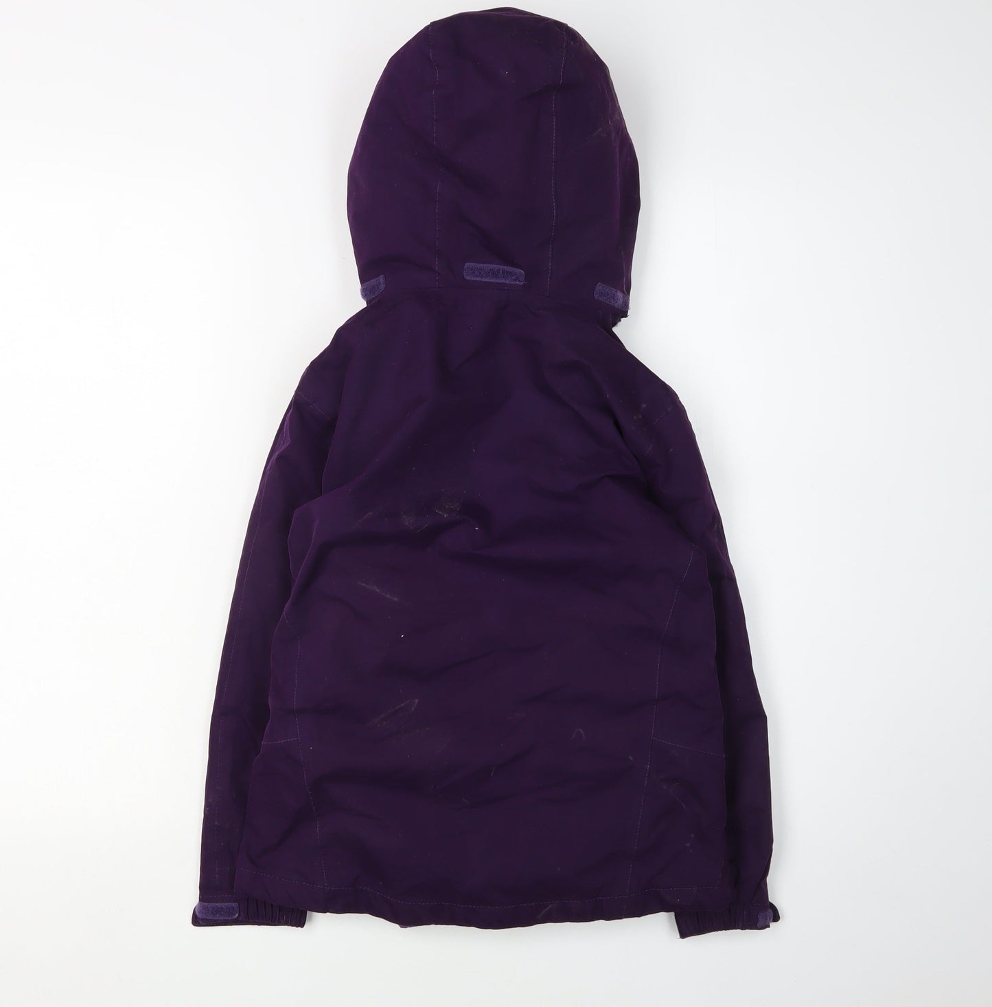 Peter Storm Girls Waterproof Purple Rain Coat 7-8 Years