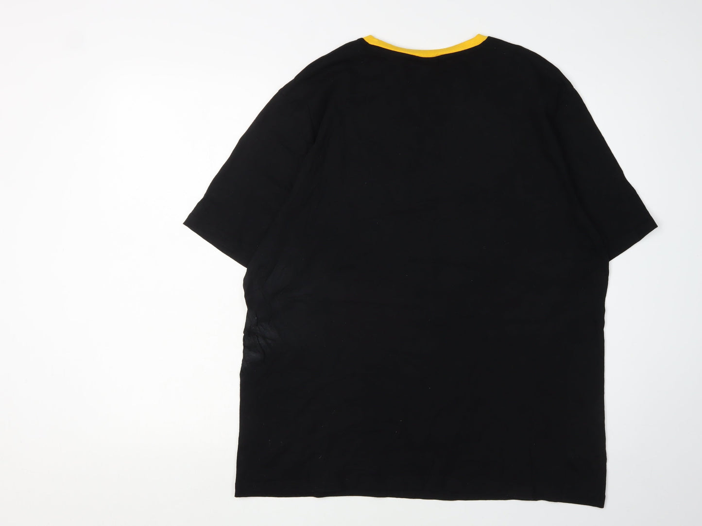 Truffle Shuffle Men's Black Large Retro Movie T-Shirt