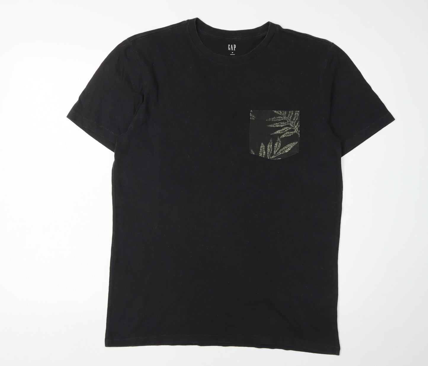 GAP Men's Black Crew Neck T-Shirt M