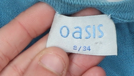 Oasis Women’s Blue Cardigan - Size 2