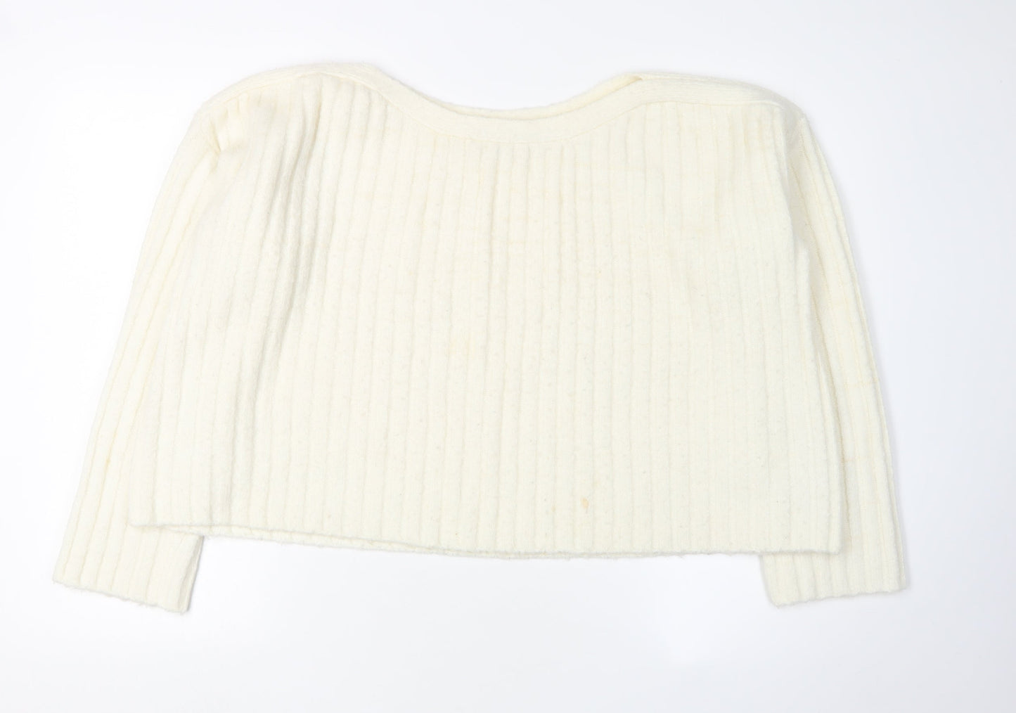 French Connection Women's Ivory XS Jumper