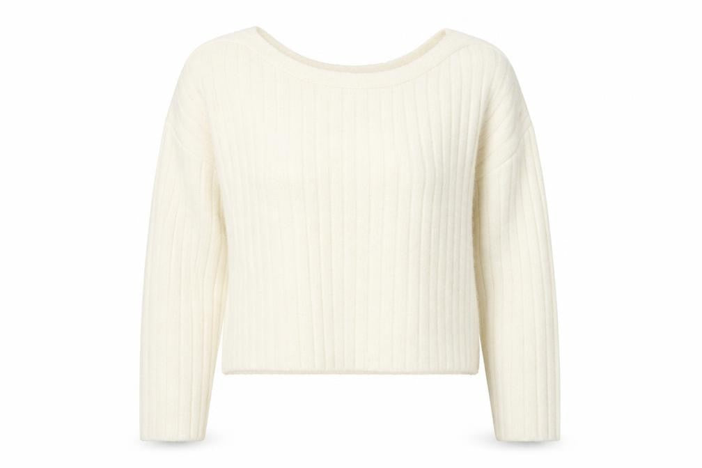 French Connection Women's Ivory XS Jumper