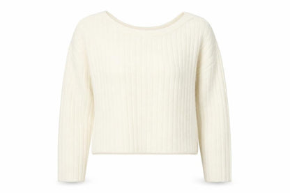 Front view of French Connection Women's Ivory XS Jumper